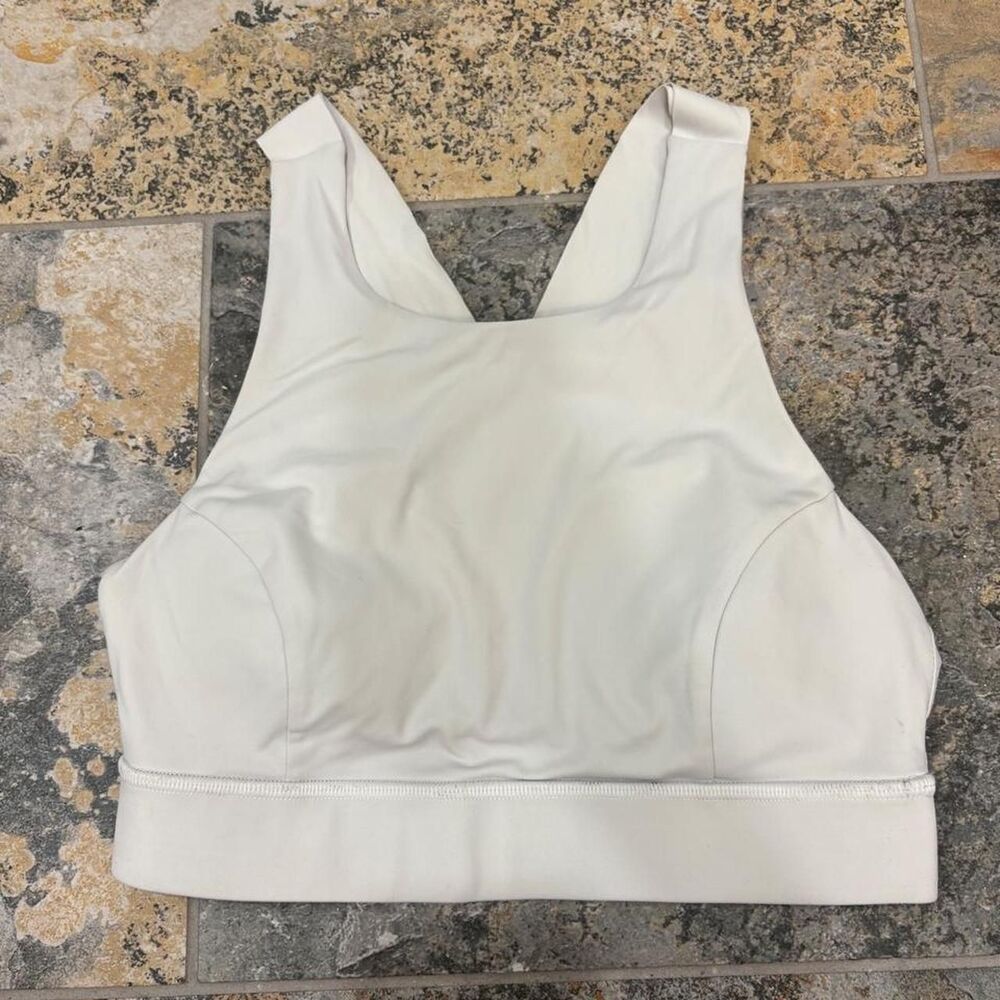 Lululemon Women's White and Cream Bra